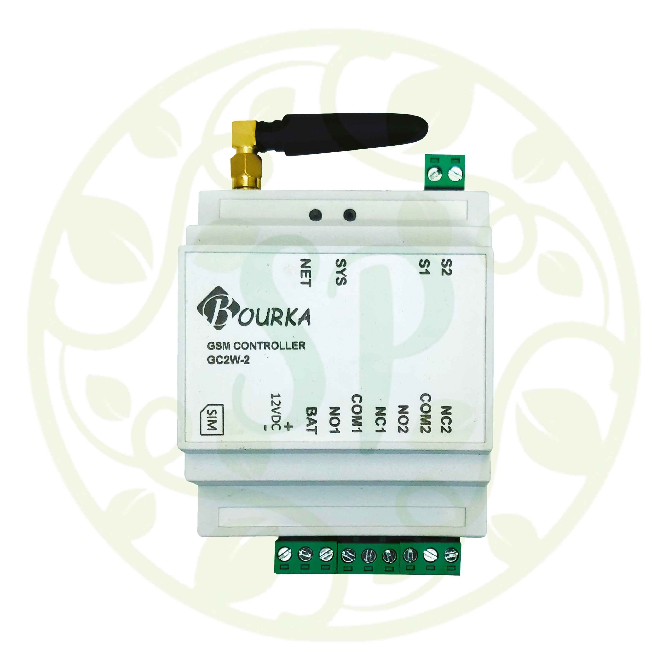 کنترلر آبیاری 2 کانال سیمکارتی GC2W-2