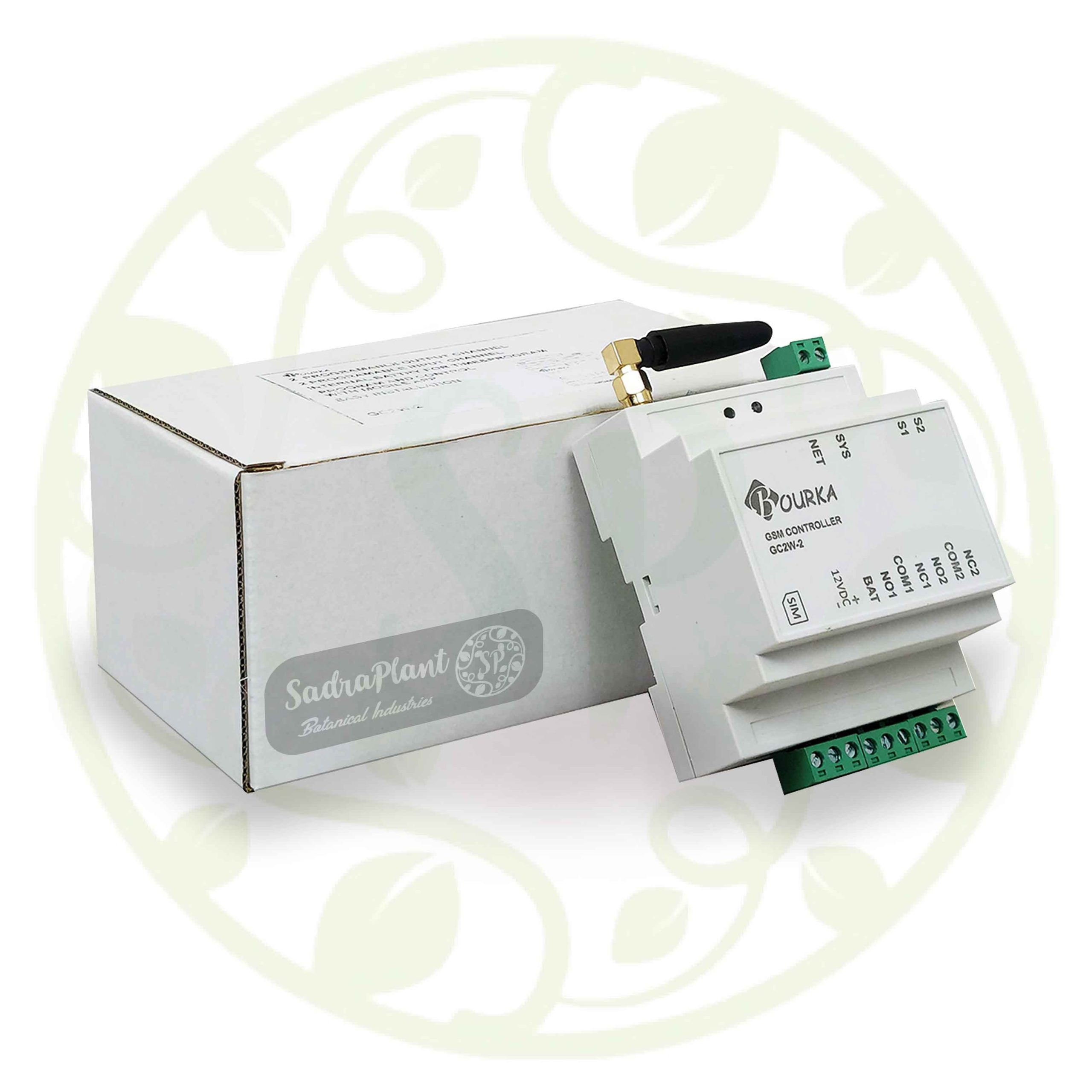 کنترلر آبیاری 2 کانال سیمکارتی GC2W-22